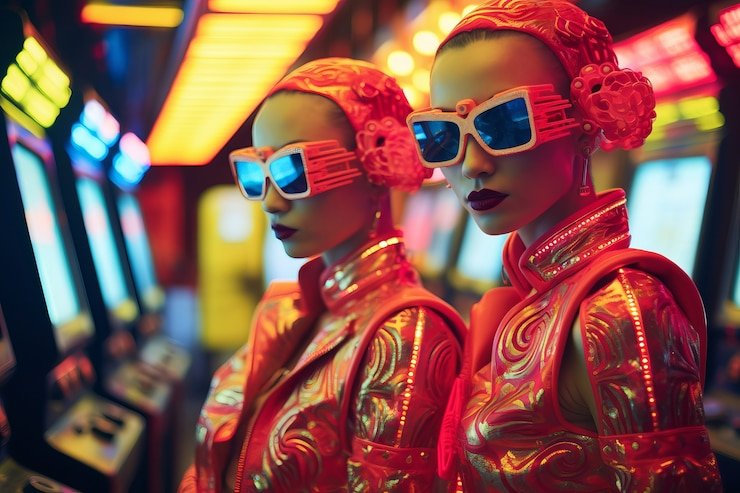 Tampilan Live Casino drag slot dengan dealer dan meja permainan